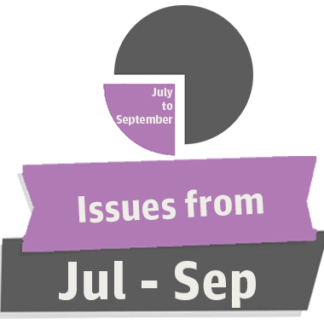 Issues from Jul – Sep 2000