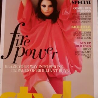 Sunday Times Style Magazine March 2nd 2008  Fire Power