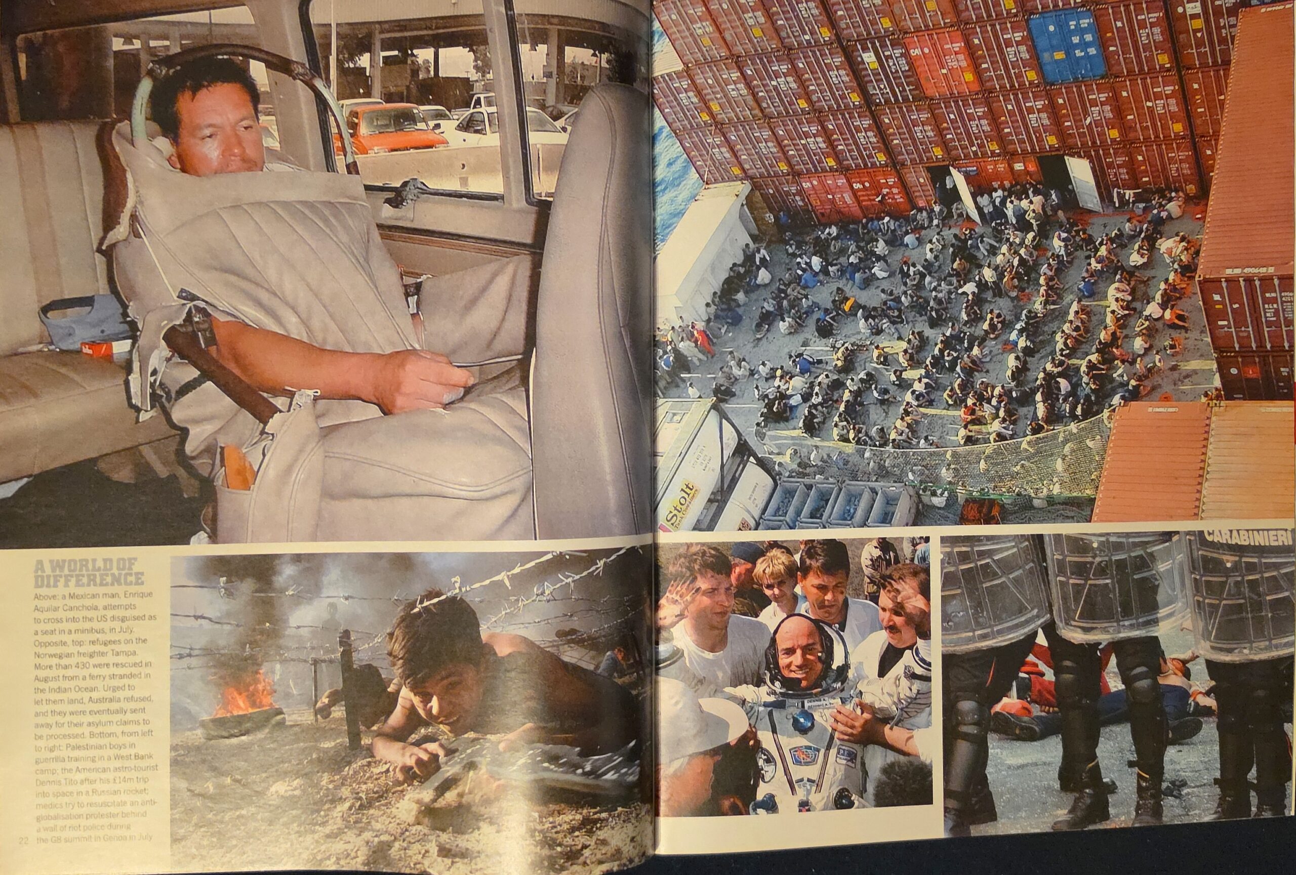 Sunday Times Magazine December 30th 2001 - Image 4