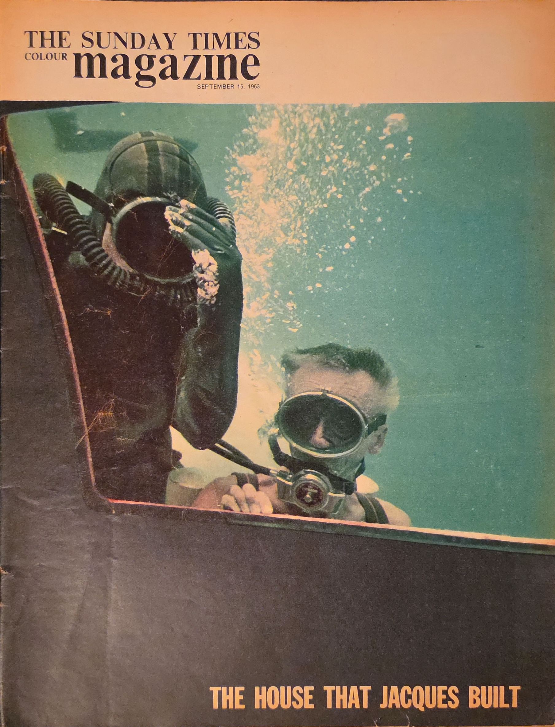 Vintage Sunday Times Magazine September 15th 1963