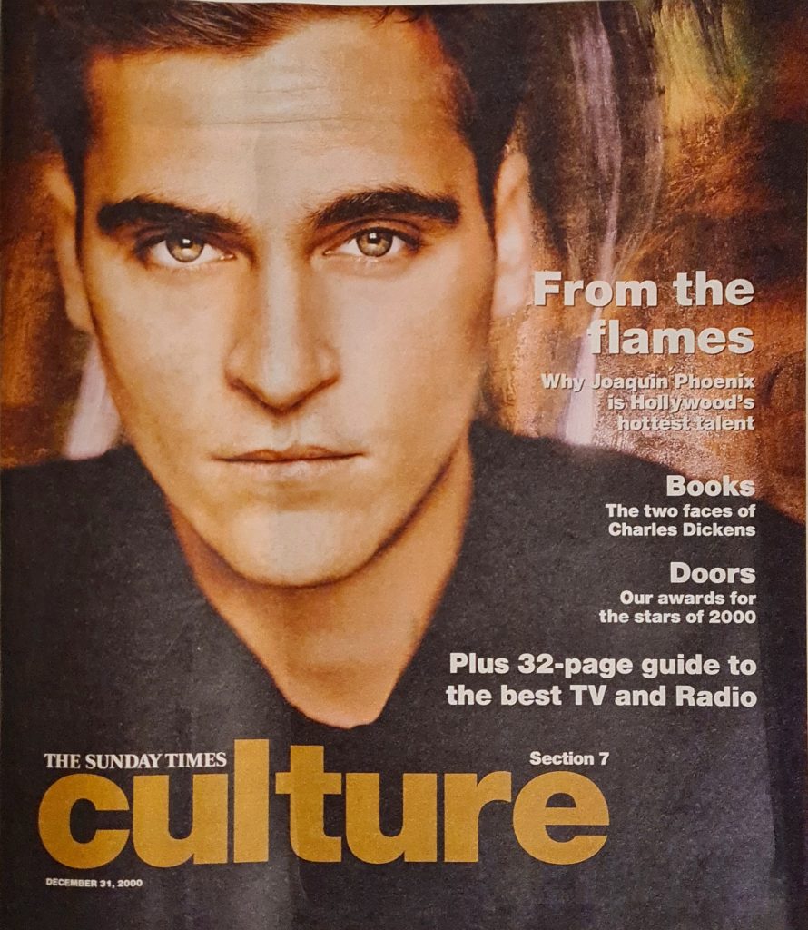 Sunday Times Culture Magazine December 31st 2000 – From the Flames ...