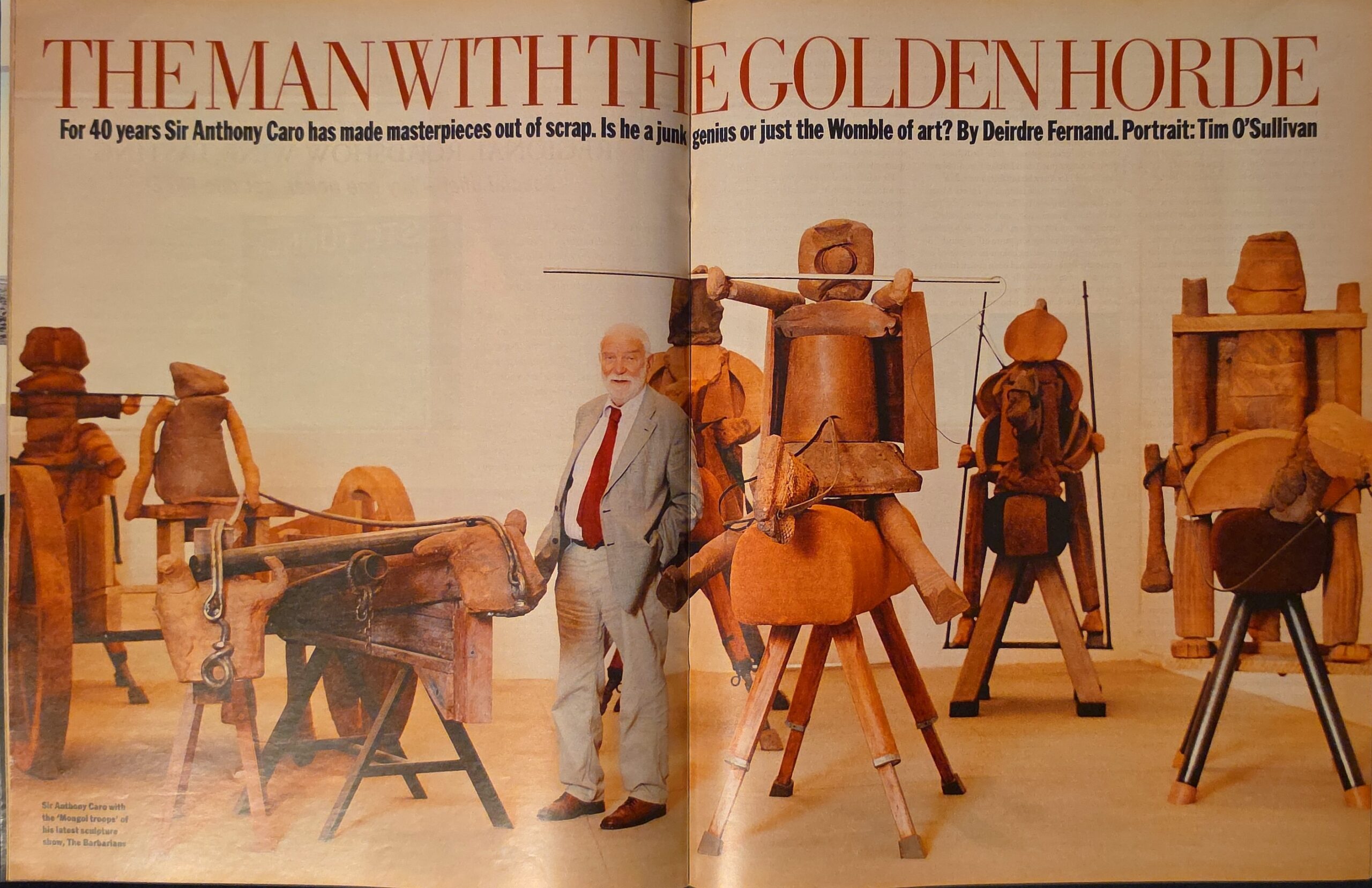 Sunday Times Magazine March 2nd 2003 - Image 3
