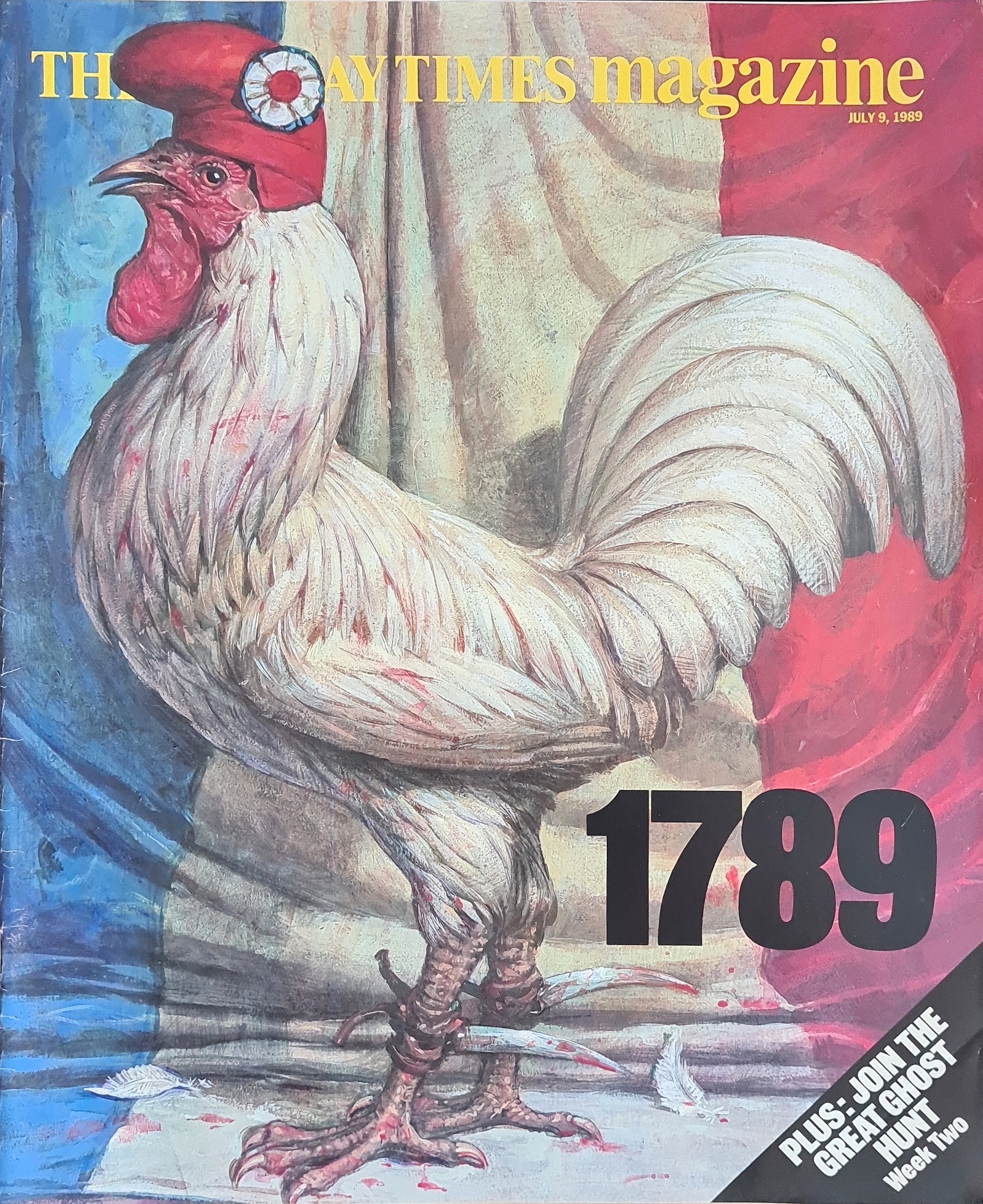 Vintage Sunday Times Magazine July 9th 1989