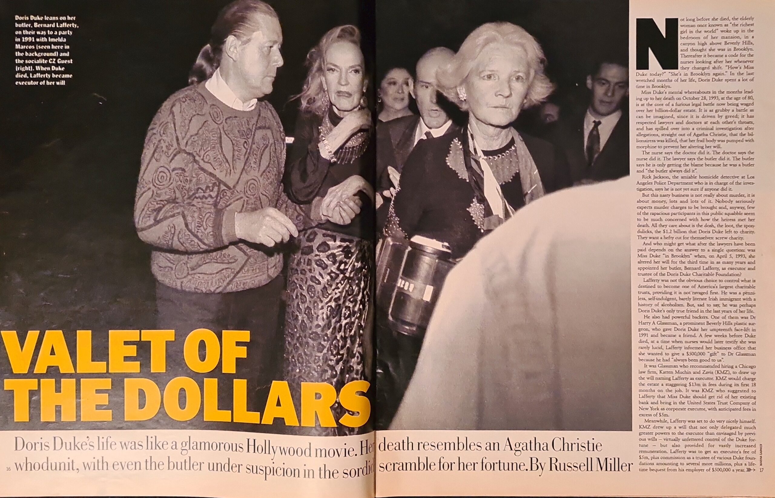 Vintage Sunday Times Magazine July 30th 1995 - Image 3