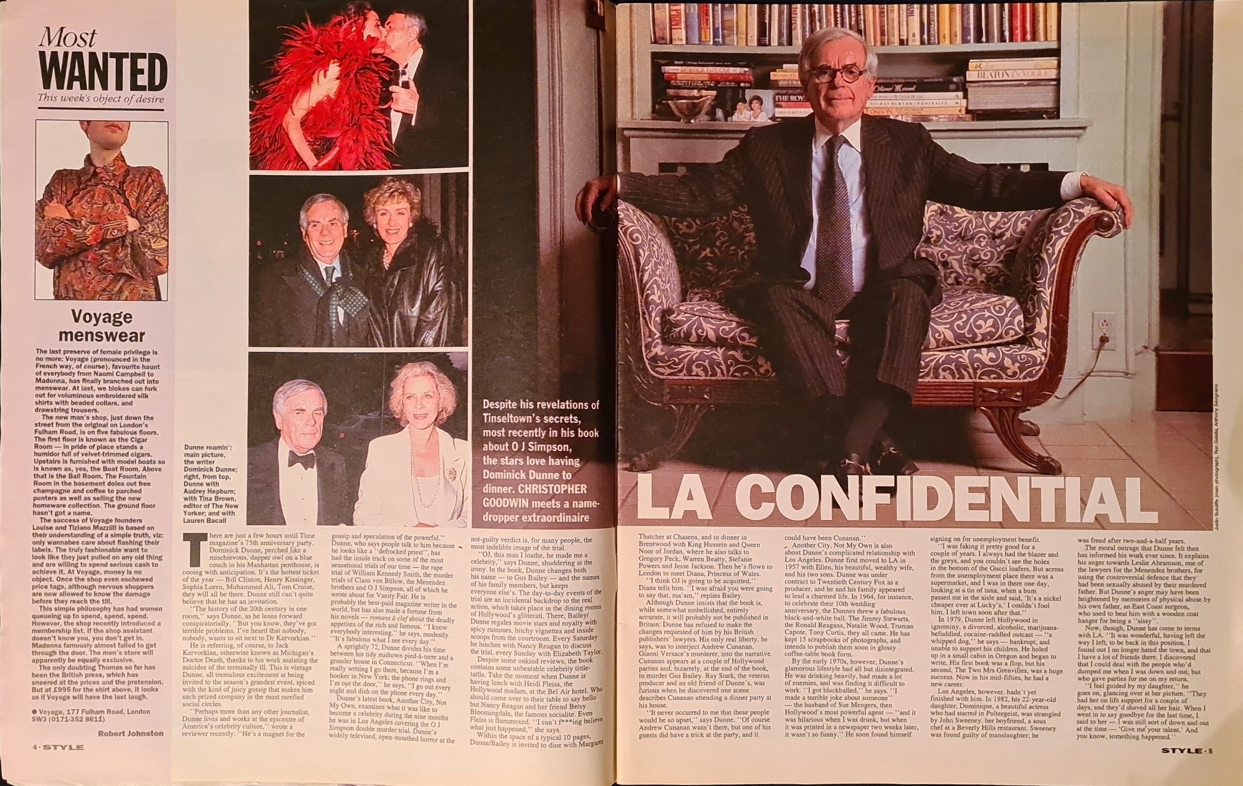 Vintage Sunday Times Magazine March 15th 1998 - Image 3