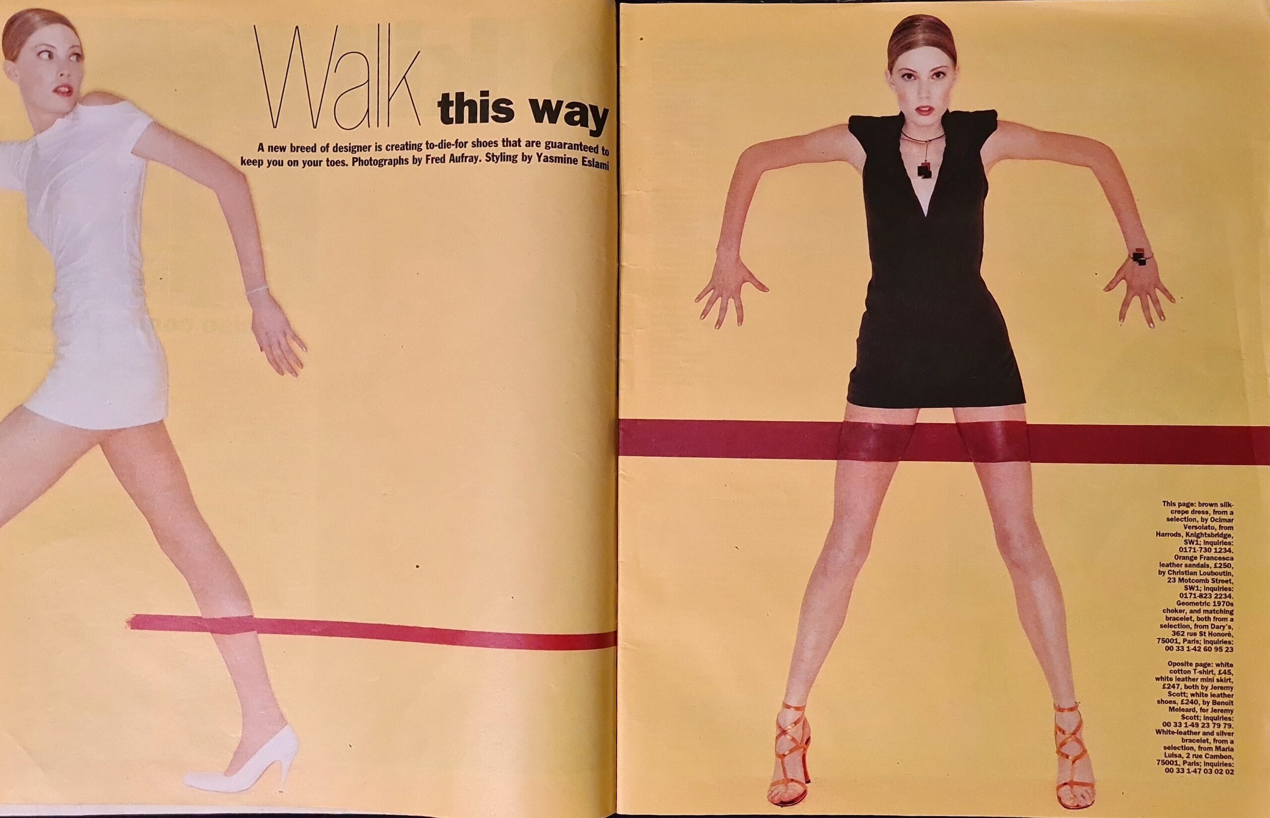 Vintage Sunday Times Style Magazine March 29th 1998 - Image 5