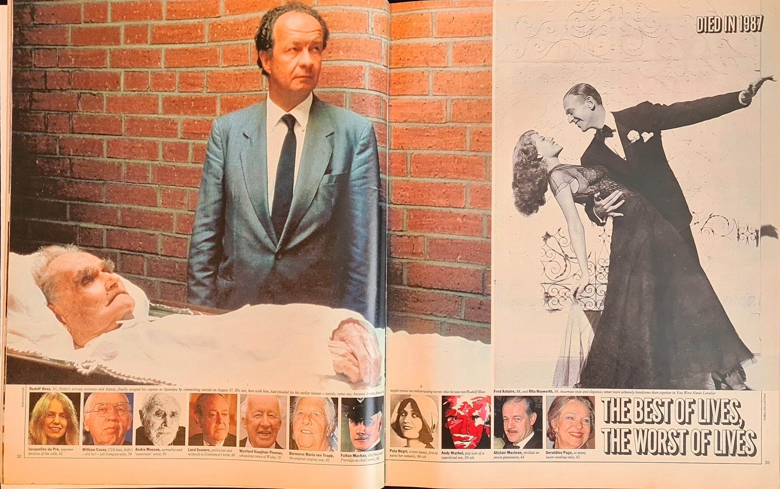 Vintage Sunday Times Magazine December 27th 1987 - Image 4