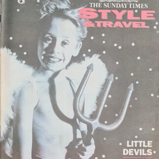 Vintage Sunday Times Style & Travel Magazine February 6th 1994