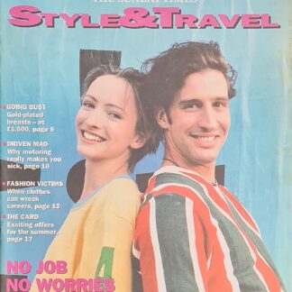 Vintage Sunday Times Style & Travel Magazine July 10th 1994