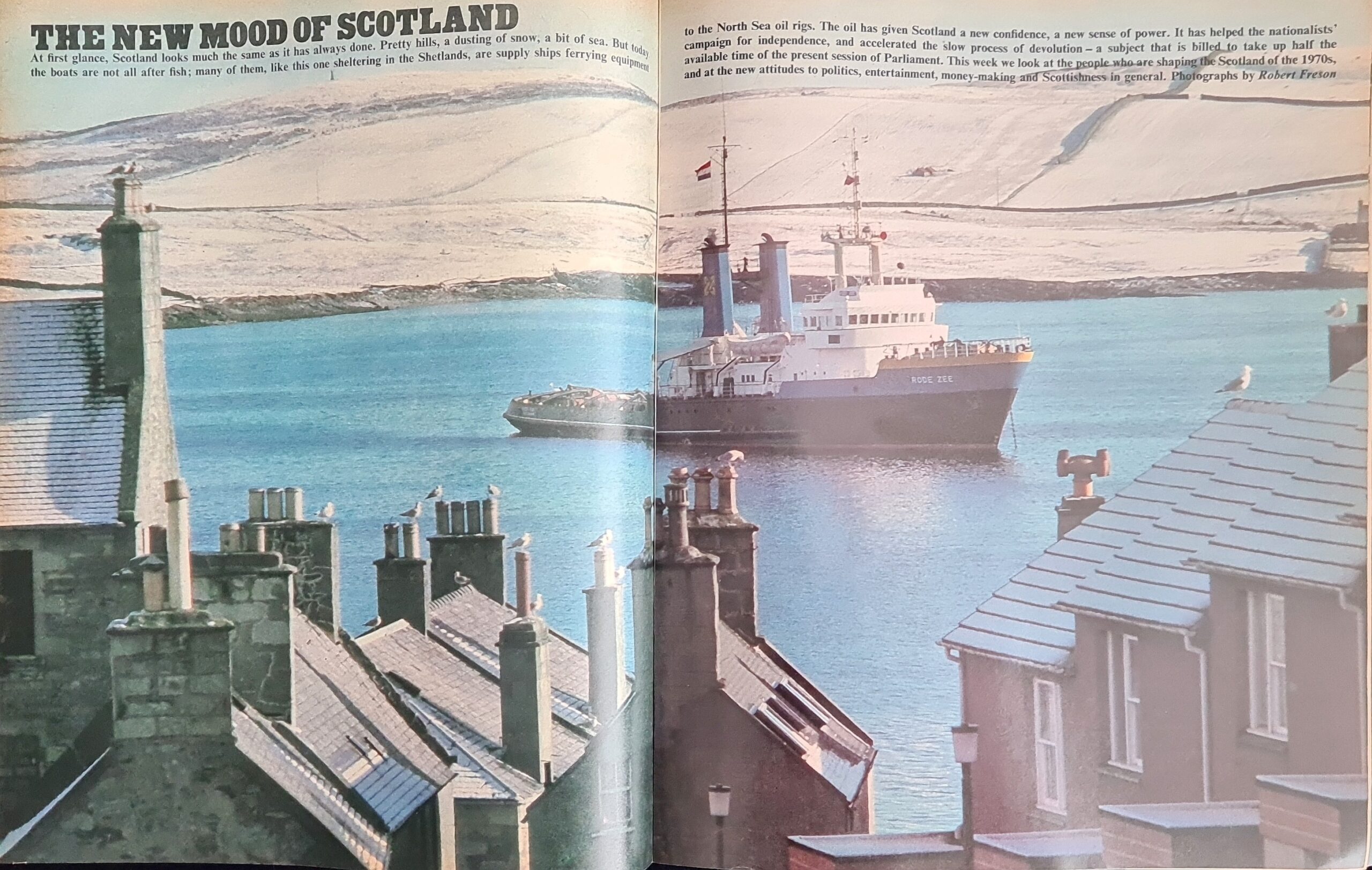 Vintage Sunday Times Magazine October 31st 1976 - Image 3