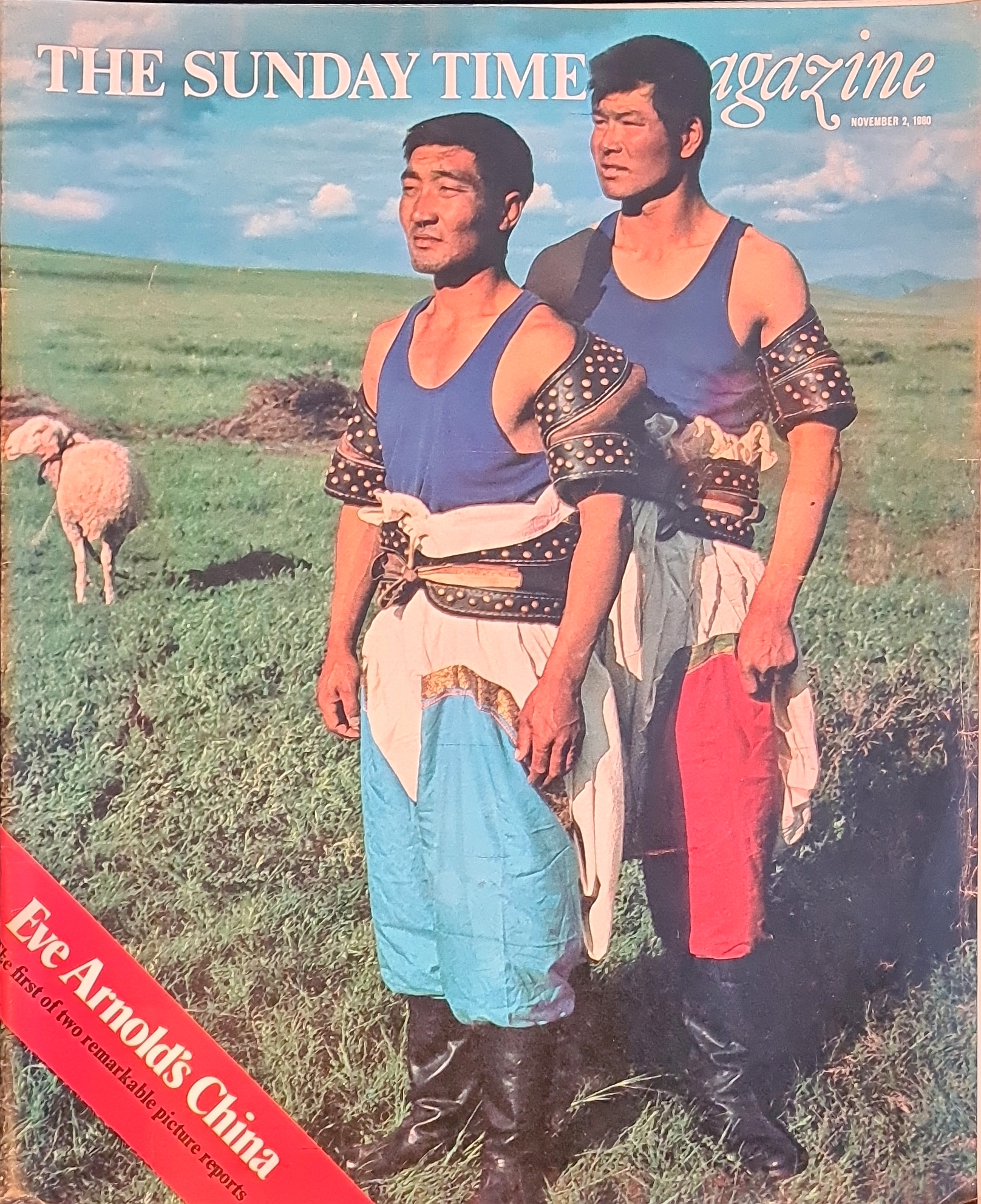 Vintage Sunday Times Magazine November 2nd 1980