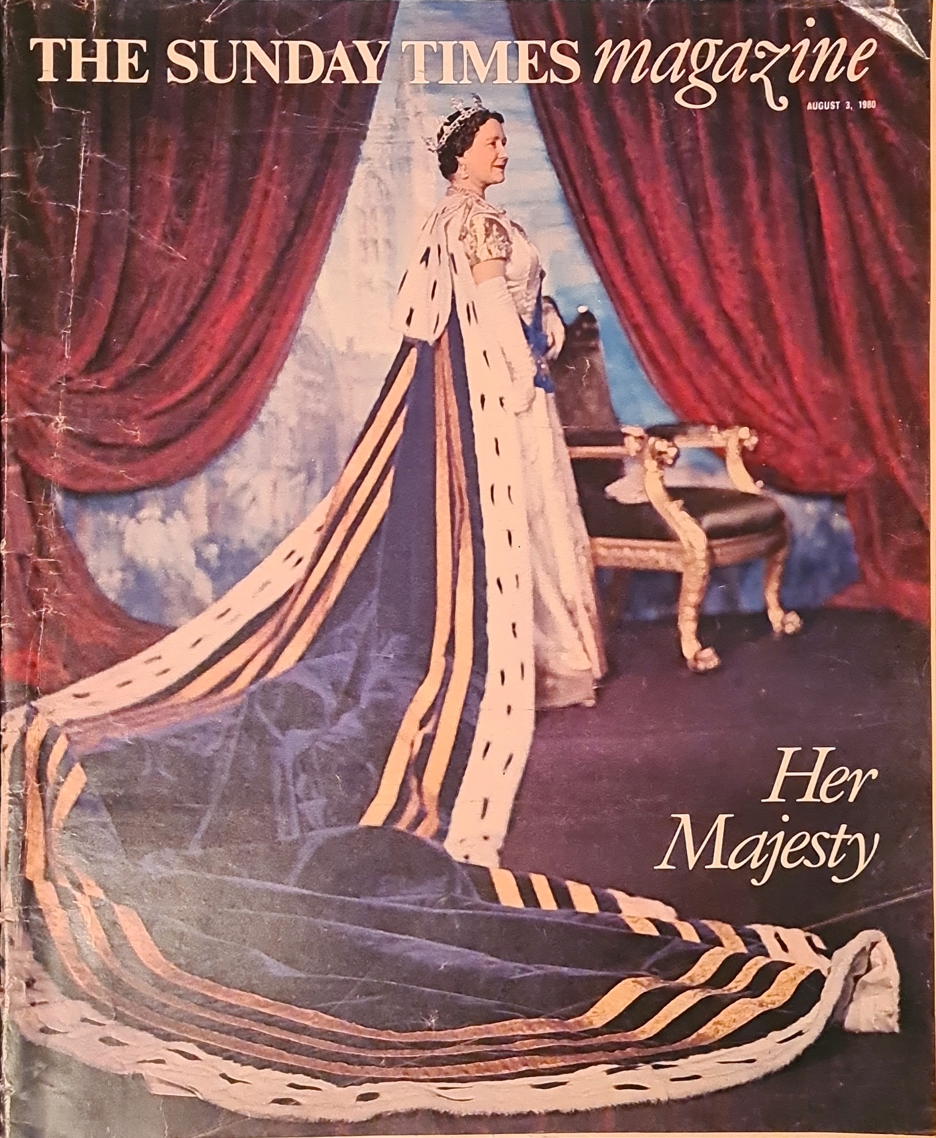 Vintage Sunday Times Magazine August 3rd 1980
