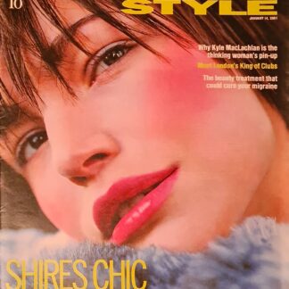 Sunday Times Style Magazine January 14th 2001