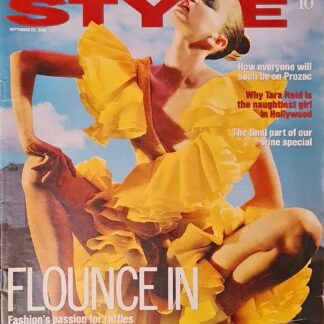 Sunday Times Style Magazine September 23rd 2001