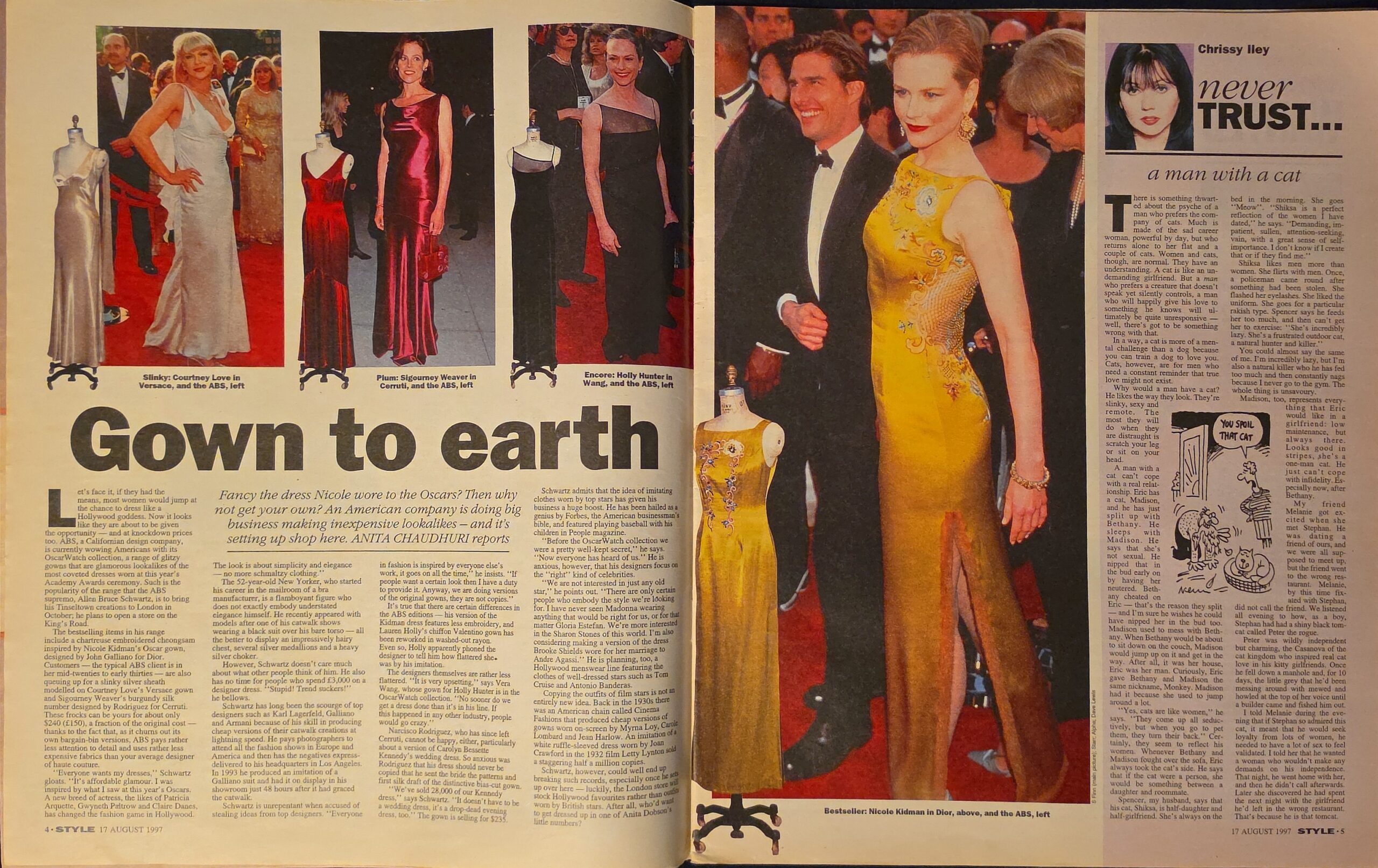 Vintage Sunday Times Style Magazine August 17th 1997 - Image 3