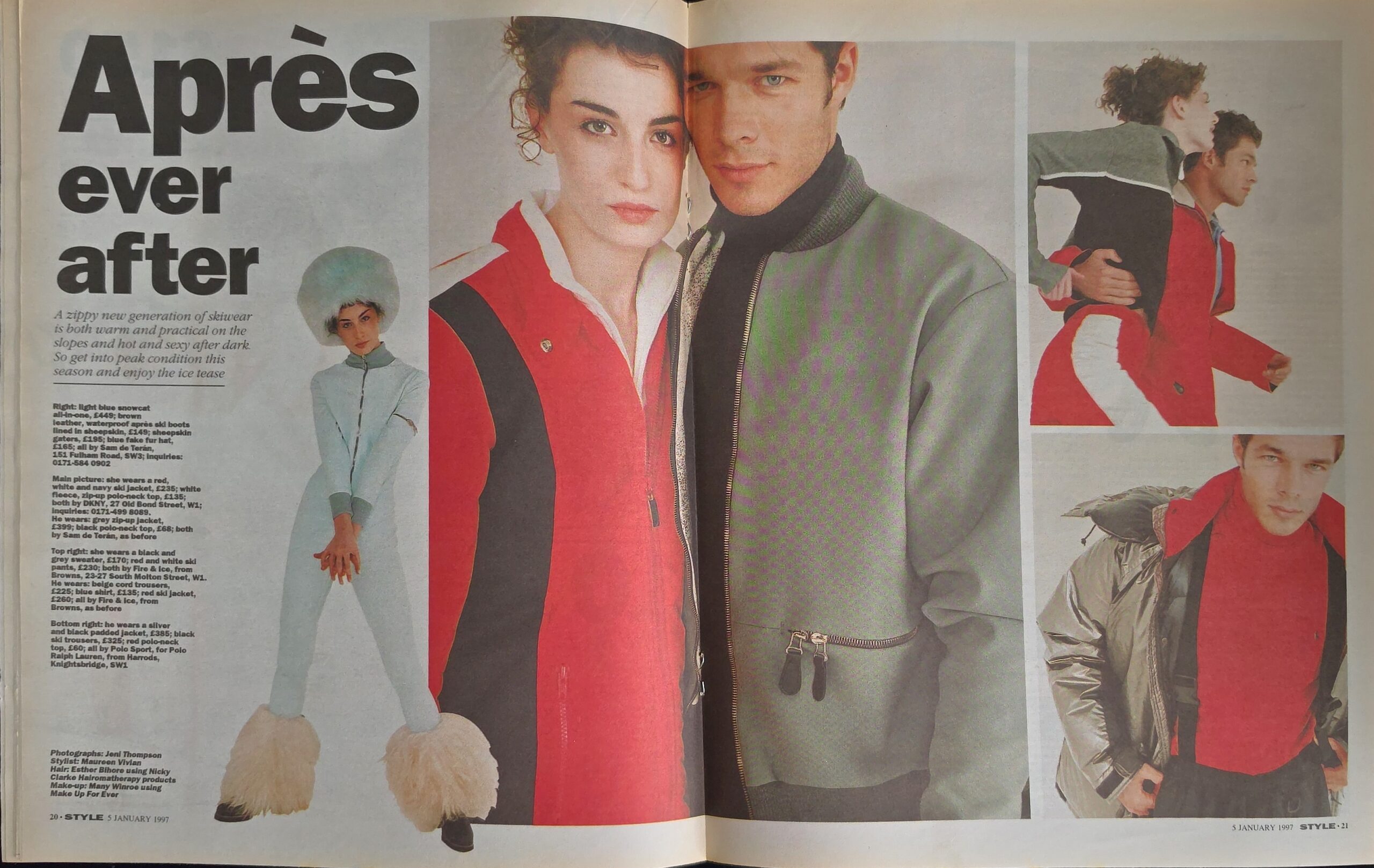 Vintage Sunday Times Style Magazine January 5th 1997 - Image 3