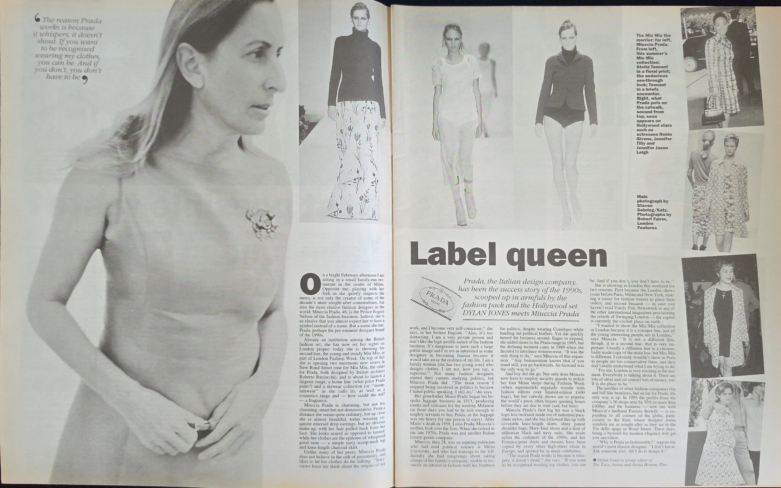 Vintage Sunday Times Style Magazine February 23rd 1997 - Image 4