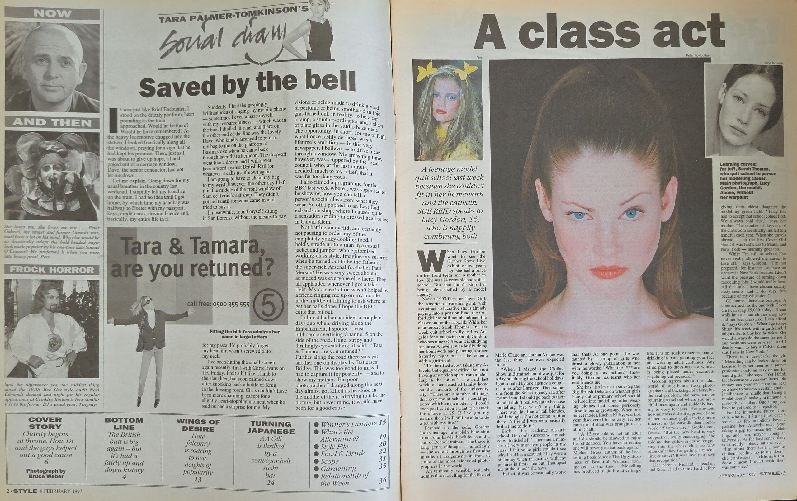 Vintage Sunday Times Style Magazine February 9th 1997 - Image 2