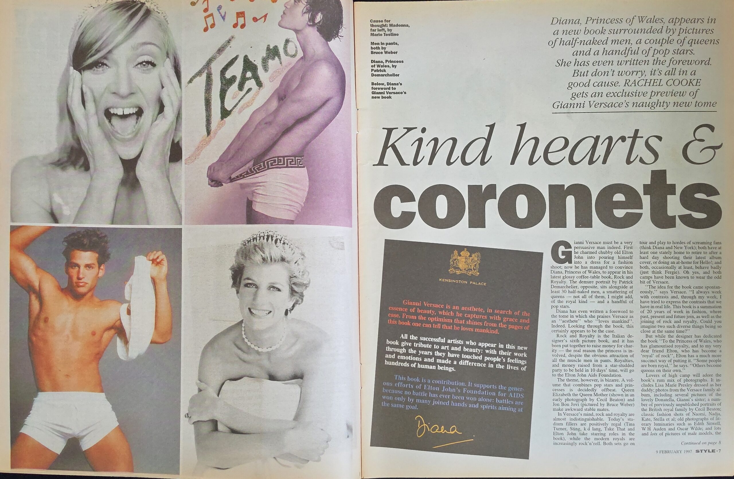 Vintage Sunday Times Style Magazine February 9th 1997 - Image 3