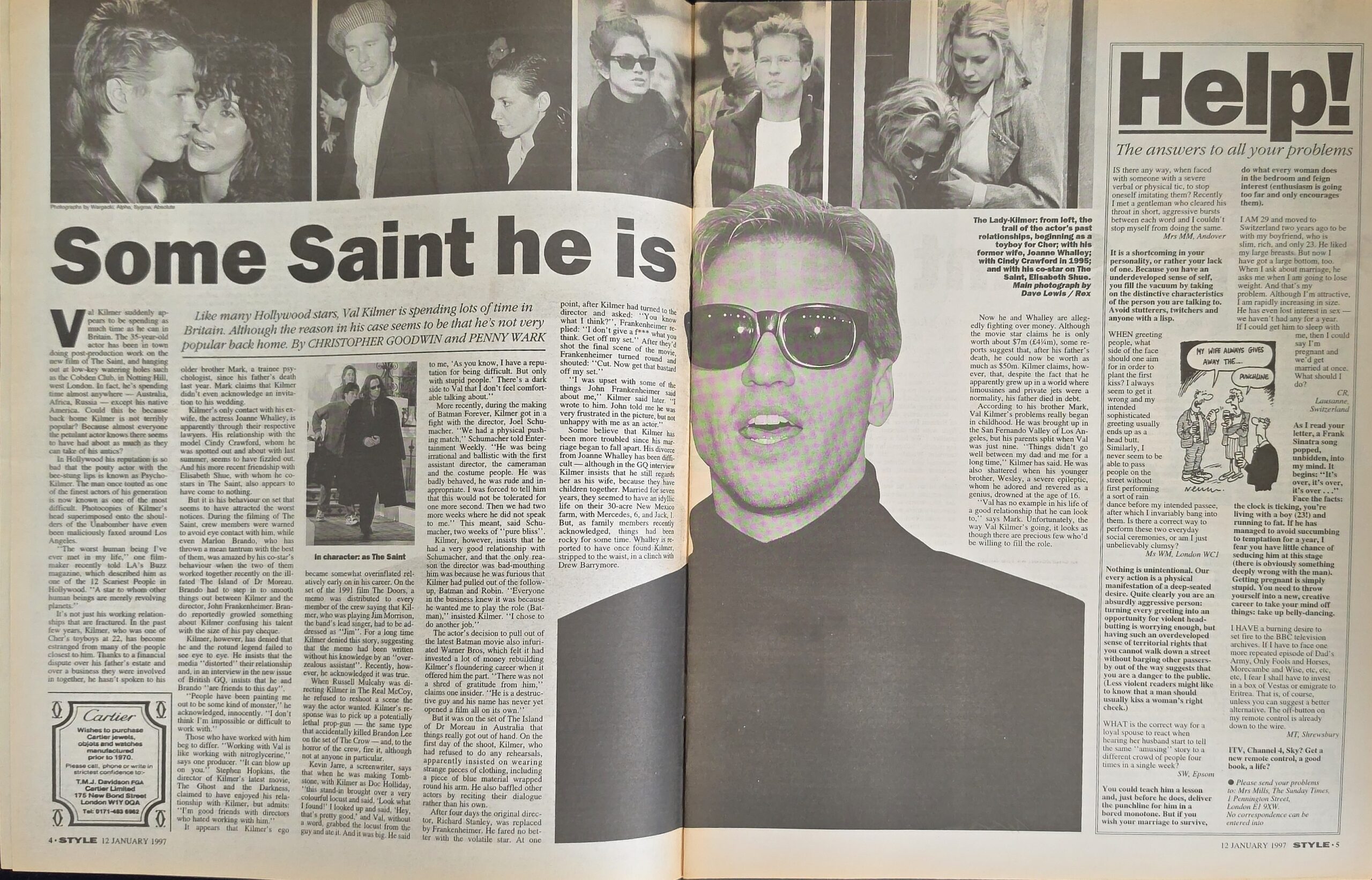 Vintage Sunday Times Style Magazine January 12th 1997 - Image 4