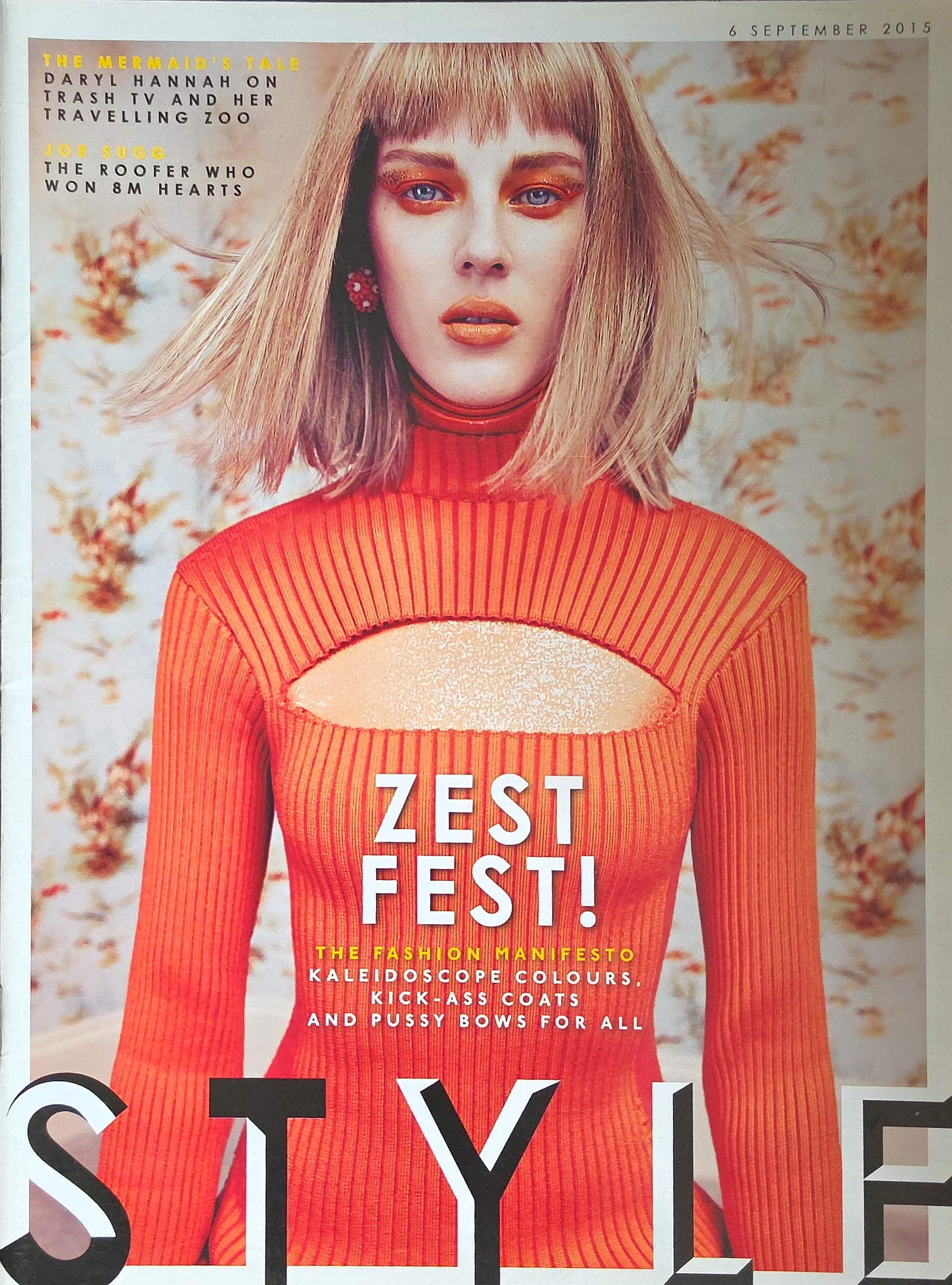 Sunday Times Style Magazine September 6th 2015