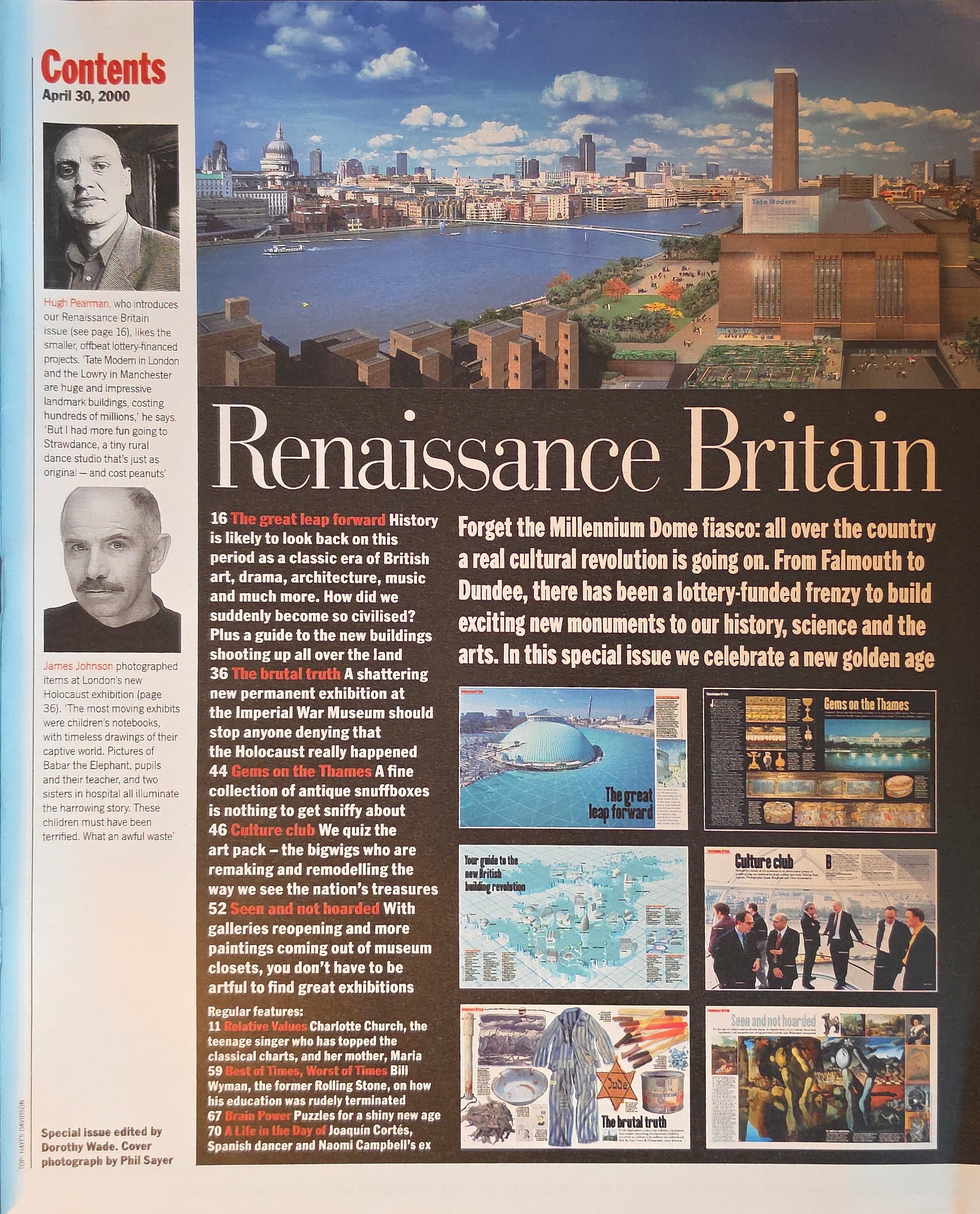 Sunday Times Magazine April 30th 2000 - Image 2