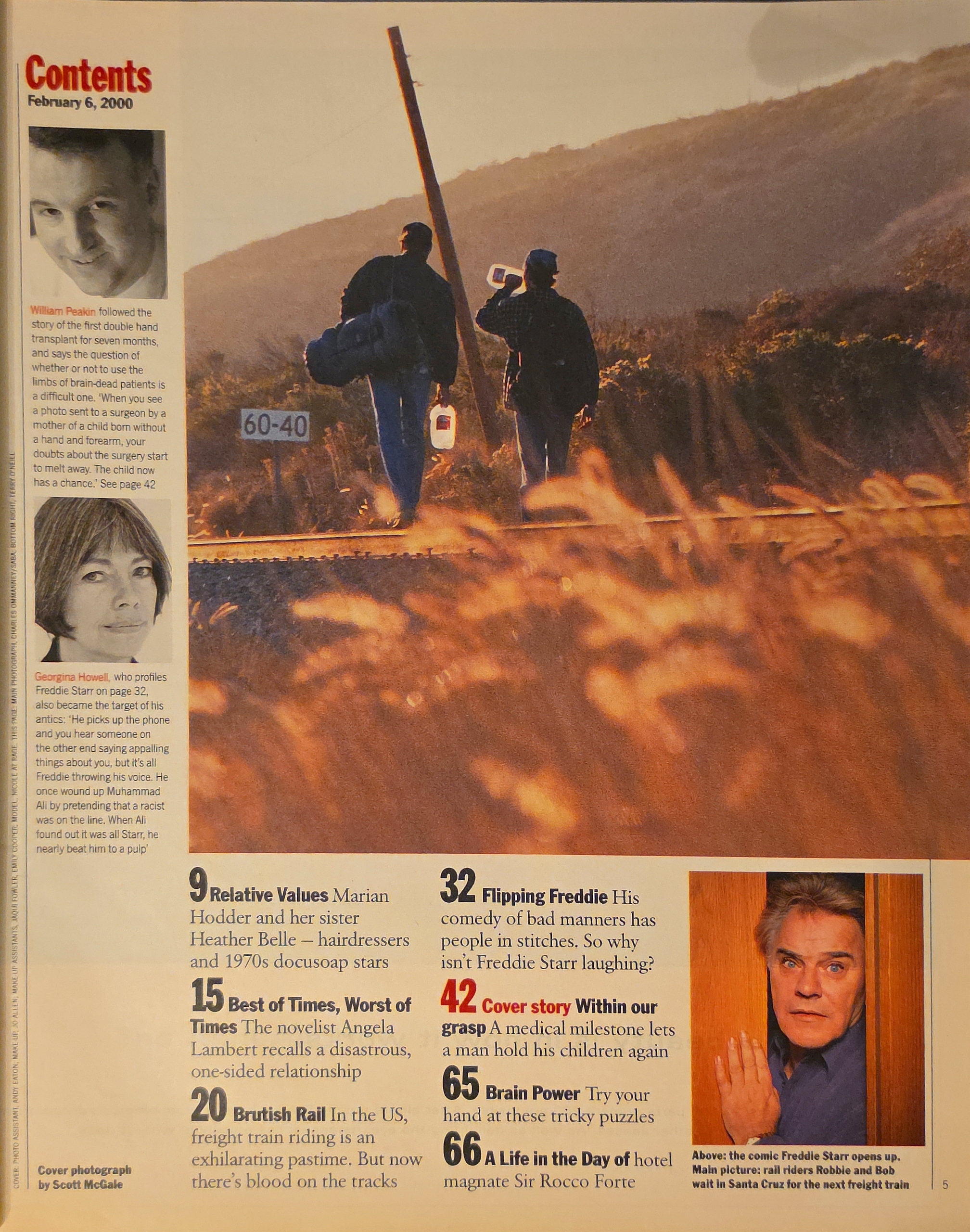 Sunday Times Magazine February 6th 2000 - Image 2