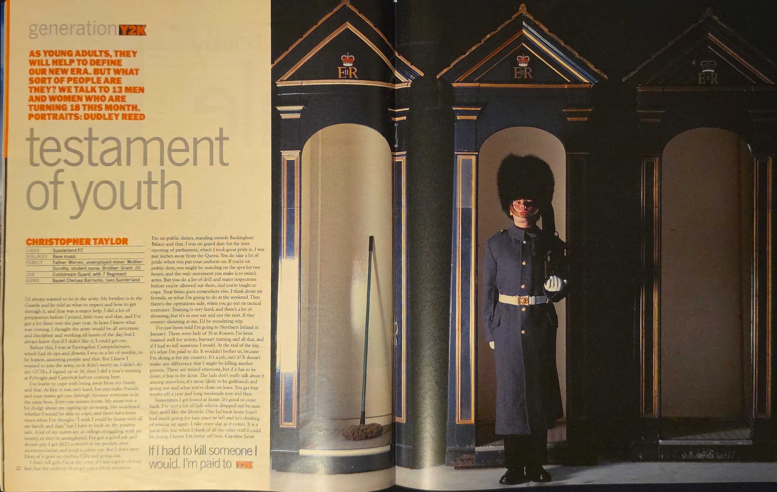Sunday Times Magazine January 2nd 2000 - Image 4