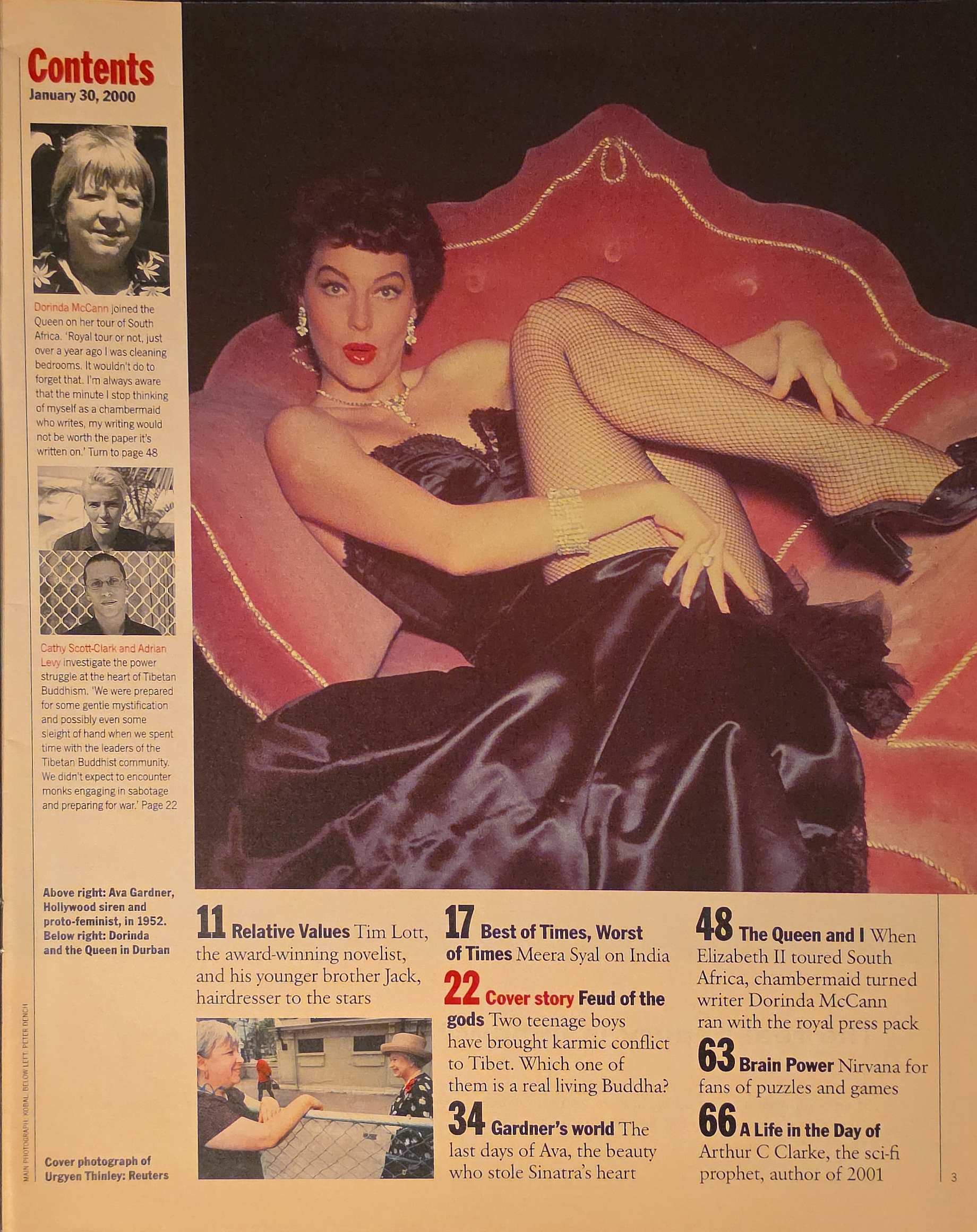 Sunday Times Magazine January 30th 2000 - Image 2