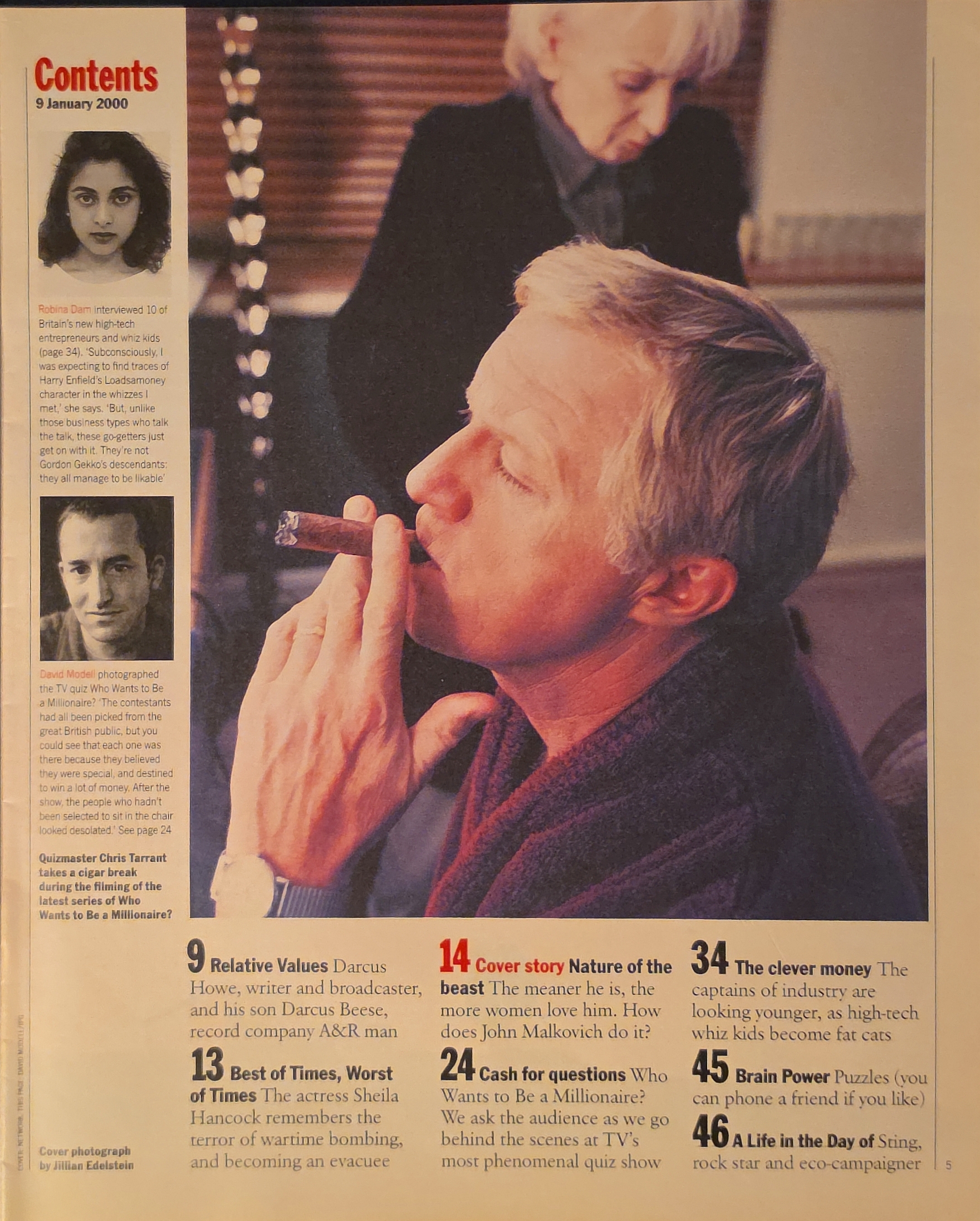 Sunday Times Magazine January 9th 2000 - Image 2
