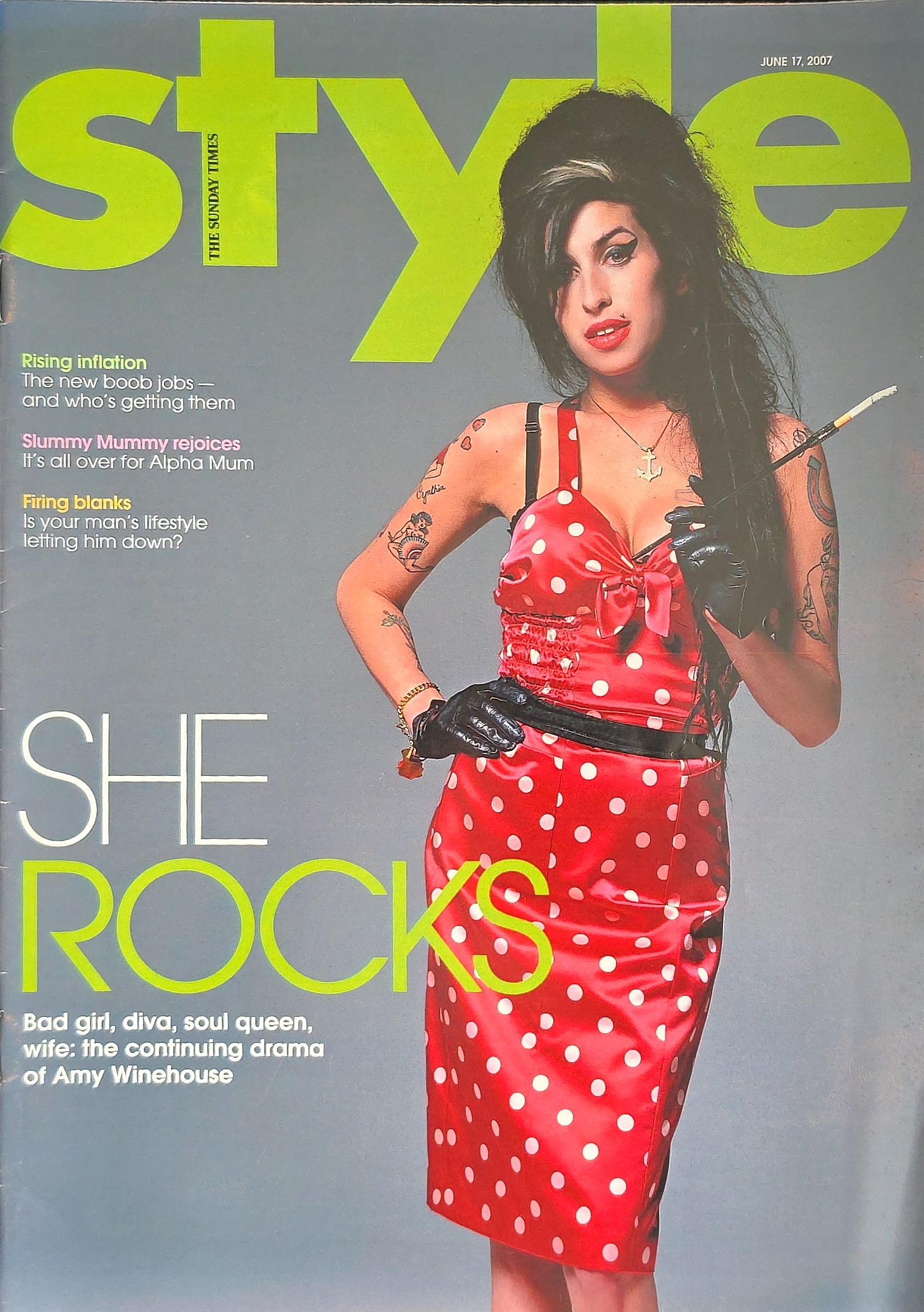 Sunday Times Style Magazine April 11th 2007