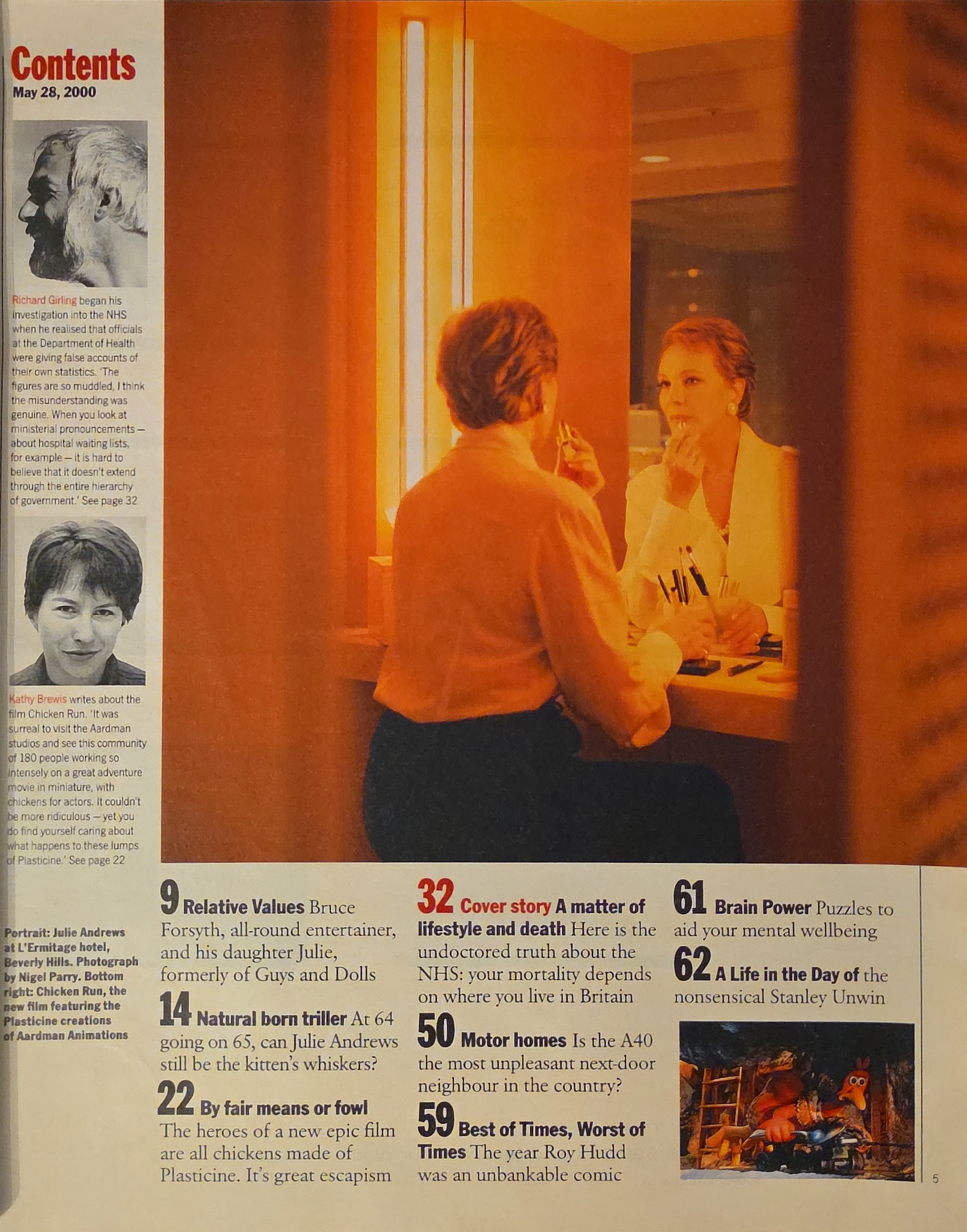 Sunday Times Magazine May 28th 2000 - Image 2